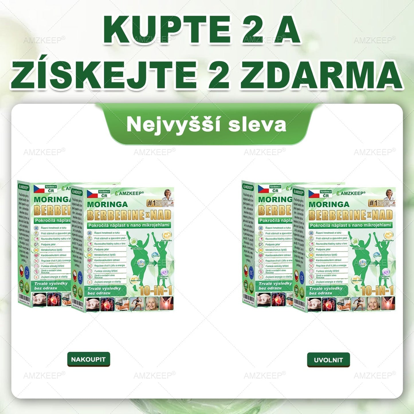 🎁 Zbývají už jen 5 krabic! Nabízíme vám dodatečnou slevu 50%! Zkráťte se a buďte zdraví. Koupte si to hned, nebude vám další šance až do příštího roku.